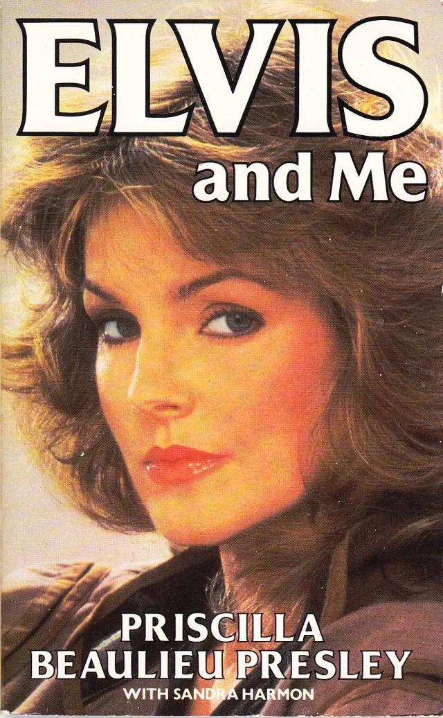 Cover of Priscilla Presley's memoir Elvis and Me
