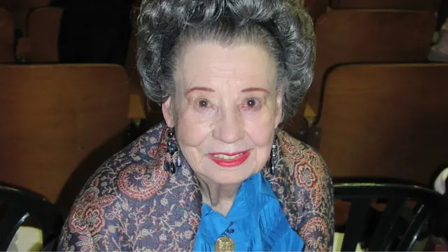 Former child actress Diana Serra Cary in 2012.