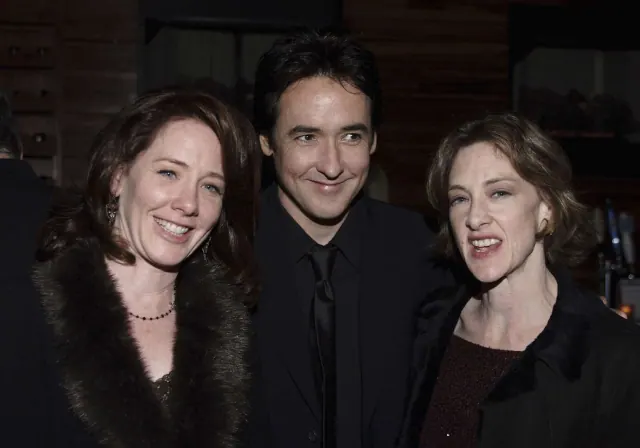 Joan, John and Ann Cusack together in an older group photograph