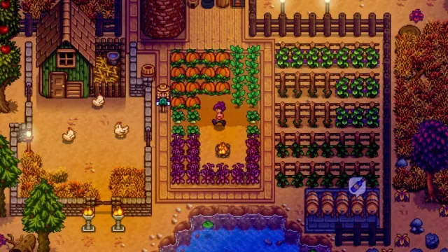 Farm screenshot from ConcernedApe