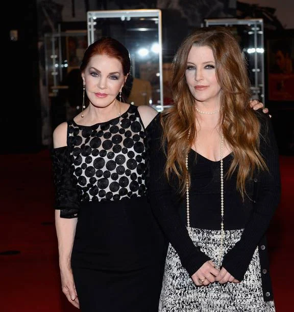 Priscilla and Lisa Marie Presley photographed together as adults