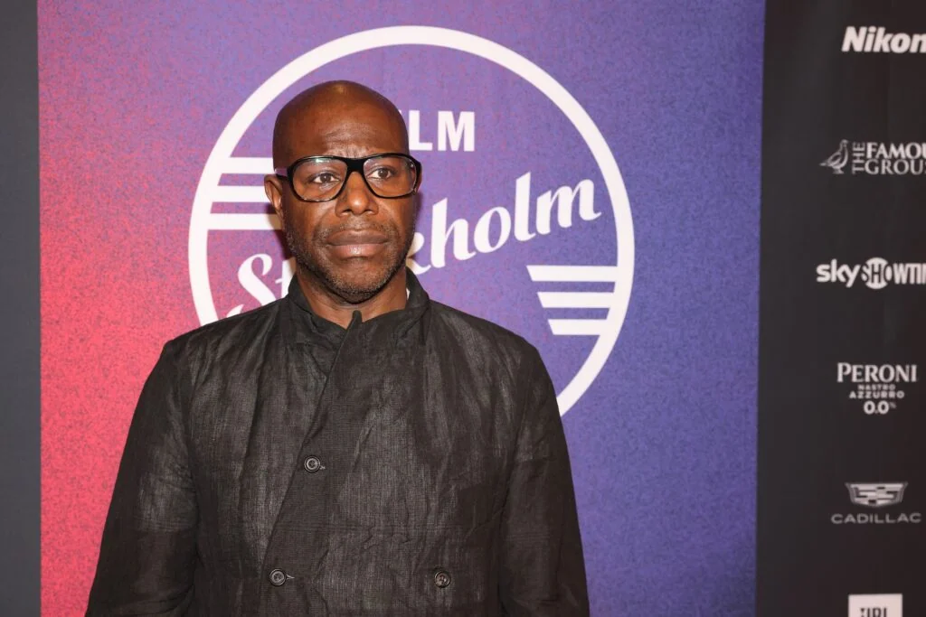 STOCKHOLM, SWEDEN - NOVEMBER 12: Steve McQueen attends the Stockholm International Film Festival screening of the Apple Original Film "Blitz" at Bio Skandia on November 12, 2024 in Stockholm, Sweden. "Blitz" streams globally on Apple TV+ from November 22, 2024.