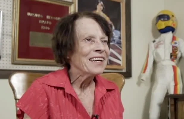 Kitty O'Neil speaking during a later-life interview.